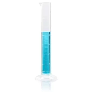 Globe Scientific 50mL Cylinder Measuring, Diamond Essentials, Class B, PMP, Tall Form 3703-50