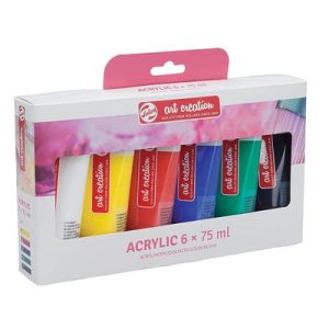 Art Creation Acrylic Paint Set 6x75ml
