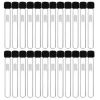 Eisco 5mL, 24/PK- 12x100mm Culture Tube with Screw Cap Marking Spot Borosilicate Glass CH0724A01PK24