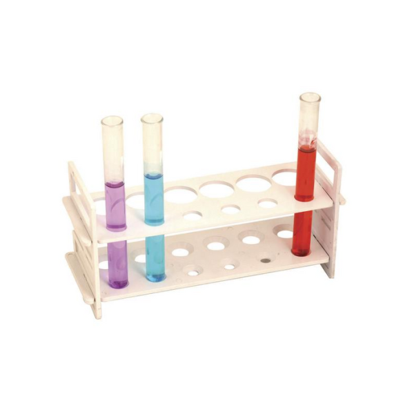 Test Tube Stand Plastic Collapsible - 12 Hole