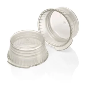 Globe Scientific Cap, Snap, 16mm, PE, for 16mm Glass and Evacuated Tubes, Gray Bag/1000 113144A