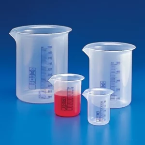Globe Scientific 2000mL Beaker, PP, Printed Graduations 601827-1