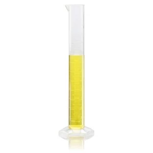 Globe Scientific 100mL Cylinder Measuring, Diamond Essentials, Class B, PMP, Tall Form 3703-100