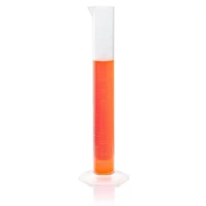 Globe Scientific 250mL Cylinder Measuring, Diamond Essentials, Class A, PMP, Tall Form 3705-250