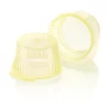 Globe Scientific Cap, Snap, 13mm, PE, for 13mm Glass and 12mm Test Tubes, Yellow Bag/1000 113143Y