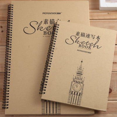 A4 Sketch Pad Brown - 32 Sheets