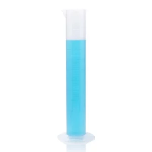 Globe Scientific 2000mL Cylinder Measuring Diamond Essentials Class B Graduations Tall Form 3701-2M