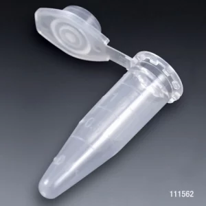 Globe Scientific 1.5mL Tube PP with Snap Cap Pyrogen Free ATP Free PCR Inhibitor Free Bag/500 111562