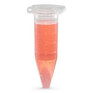 Globe Scientific 5mL Diamond Tube, PP, Attached Snap Cap Amber, 50/Bag, 4 Bags/Unit Box/200 111578A