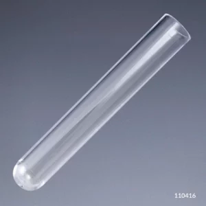 Globe Scientific Test Tube, 12 x 75mm, (5mL), PS, 1000/Bag, 1 Bag/Box Box/1000 110416