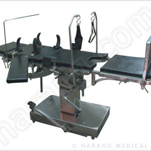 HYDRAULIC SURGICAL OPERATING TABLE WITH TRACTION