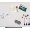 Magnetic White marker board + Accessories 2x4