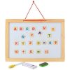 Magnetic Whiteboard + Chalkboard for Kids