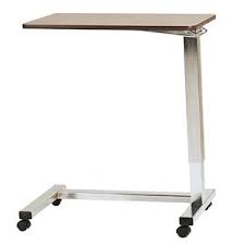Medical Adjustable Overbed Bedside Table
