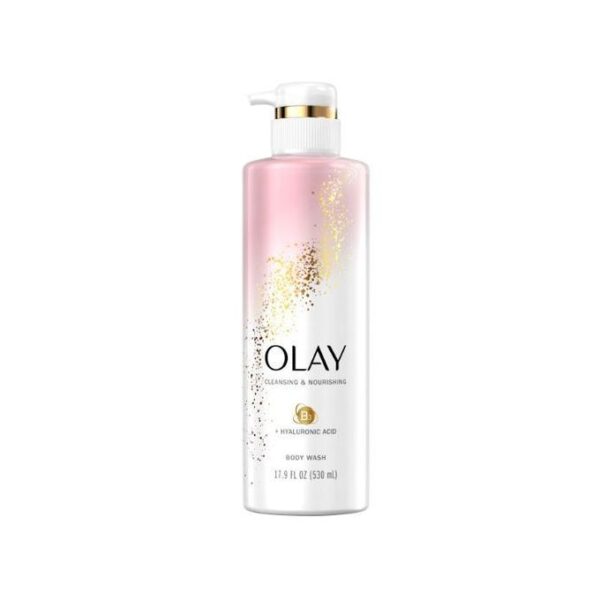 Olay Hyaluronic Acid Body Wash- Cleansing& Nourishing