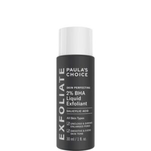 Paula’s Choice Skin Perfecting 2% Bha Liquid Exfoliant – 30ml Travel Size