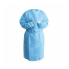 Disposable Isolation Gown with Knitted Cuff