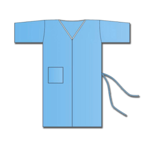 NON WOVEN KIMONO - blue A box of 100pcs