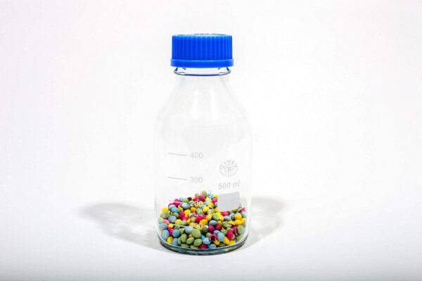 500ml Laboratory Reagent Bottle Clear Glass PACK OF 10