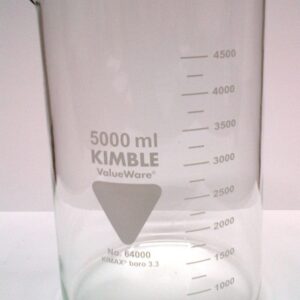5000ml Laboratory Borosilicate Glass Beaker