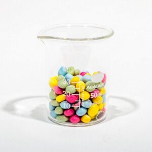 50ml Laboratory Borosilicate Glass Beaker PACK OF 12