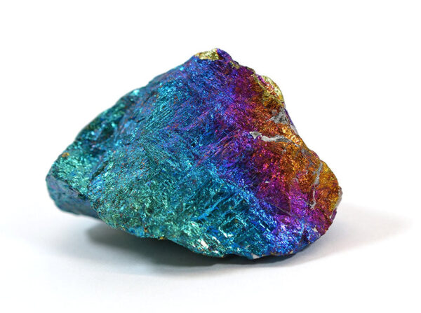Chalcopyrite (Peacock Ore), Approximately 2"-2.5" Length, 3-6 oz. Weight, Single Piece
