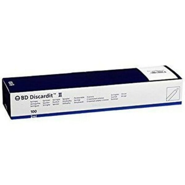 2ml Syringe 2 Piece PACK OF 100