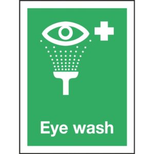 Eye Emergency Signs - 200 x 150mm PVC