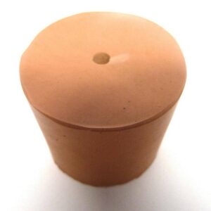 RUBBER STOPPER/BUNGS ONE HOLE PK OF 5 SIZES 41-62