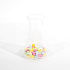 50ml Laboratory borosilicate Glass Erlenmeyer Conical Flask