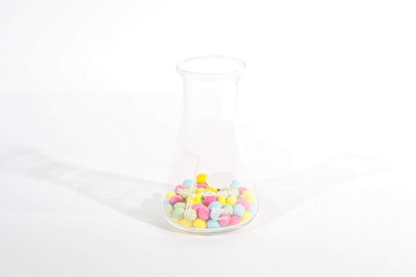 50ml Laboratory borosilicate Glass Erlenmeyer Conical Flask