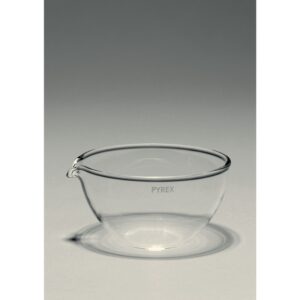 Pyrex® Flat Bottom Evaporating Basin - 90mL - 80 x 45mm Pack of ten
