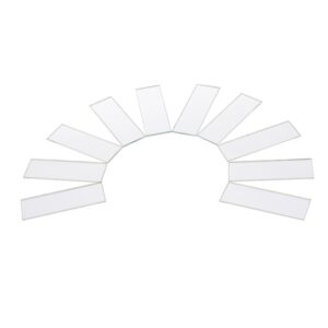 Glass Mirrors: Plane Unmounted: 75mm x 25mm - Pack of 10 Pack of ten
