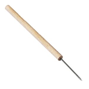 Mounted Needle Hardwood Handle 120mm - Pack of 10 Pack of ten