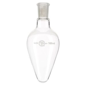 Quickfit® Pear Shaped Flask - 100ml