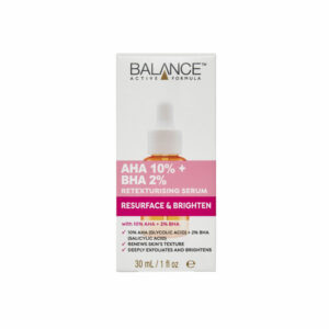 Balance Aha 10%+ Bha 2% Retexturising Serum, Resurface & Brighten( 30ml/ 1fl.oz)