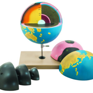 Eisco Labs 7 Piece Globe Model Earth - Cross Sectional