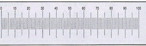 Eyepiece Graticules Vertical scale Dia 21mm
