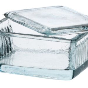 Glass Staining Dish for 10 or 20 Slides with Grooves- Eisco Labs