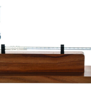 Potometer Ganong's with PTFE key on wooden base
