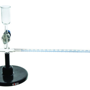 Potometer Ganong's with Glass Stopcock on Bakelite stand