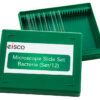 Microscope Slide Set - Bacteria Set of 12