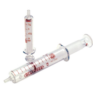 Syringe Hypodermic - Glass 5ml.