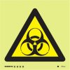 Bio hazard symbol-Photoluminescent