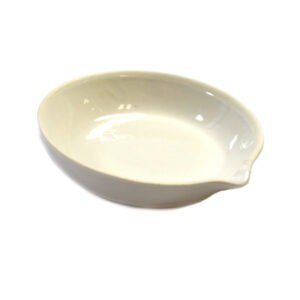Basin Evaporating - Porcelain flat form with spout 50 ml