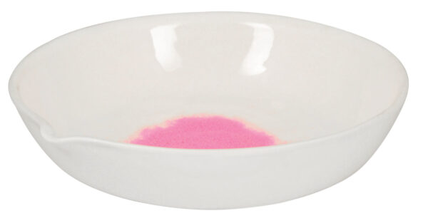 Basin Evaporating - Porcelain flat form with spout 100 ml