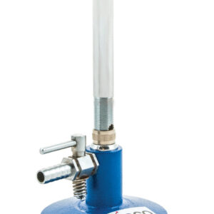 Burner Bunsen-Heavy Base with stopcock 120mm (4.72")