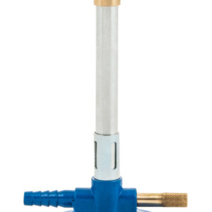 Premium Bunsen Burner with Flame Stabilizer and Gas Adjustment - Liquid Propane (LP)