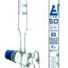 Burettes - Glass Key 50 ml Class-B White Graduation
