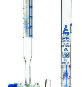 Burettes Schellbach - Glass Stopcock Class 'A' 25 ml White graduation